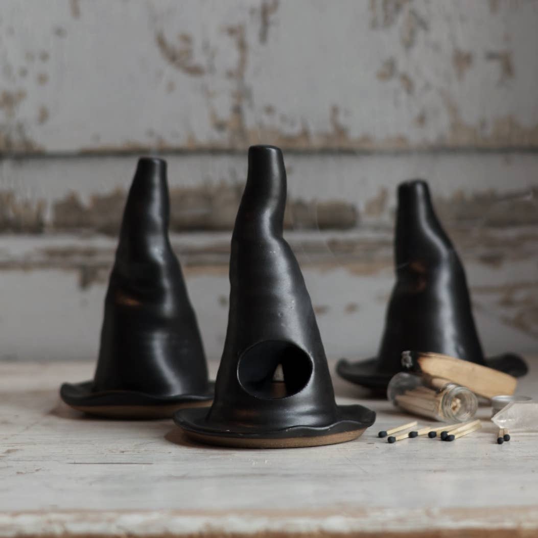 Witch Hat Incense Burner