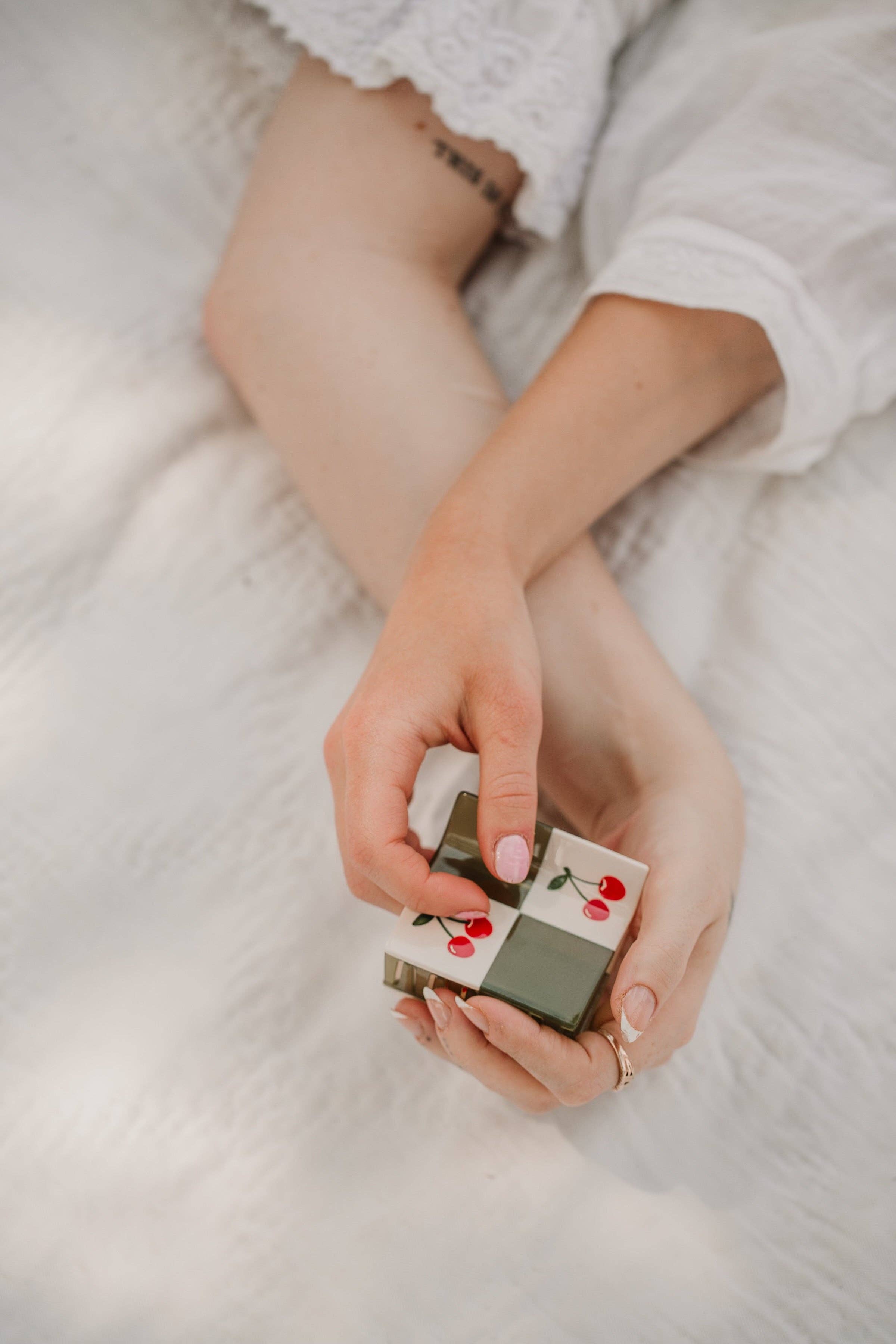 Cherry Patchwork Claw