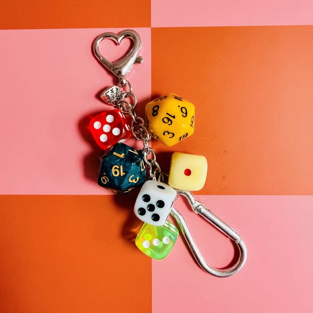 Keychain, Cluster of Dice