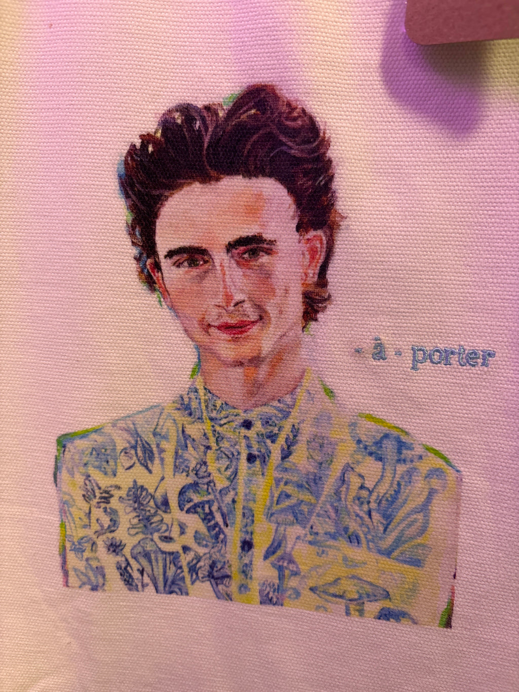 Timothee Chalamet-a-Porter Tote Bag