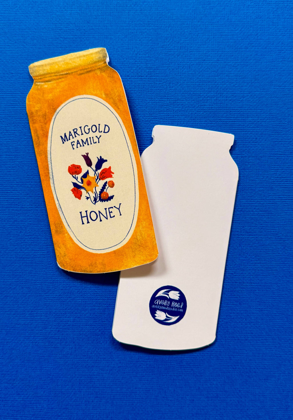 Local Honey Die-Cut Greeting Card