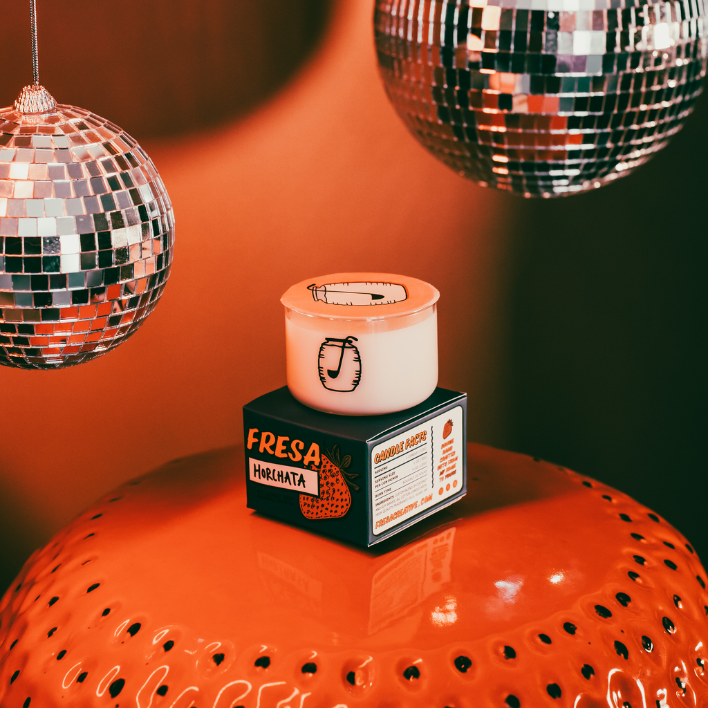 Horchata / Vanilla Mini Candle / Latina + Midwest Inspired