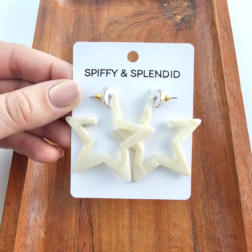 Ivory Star Hoops