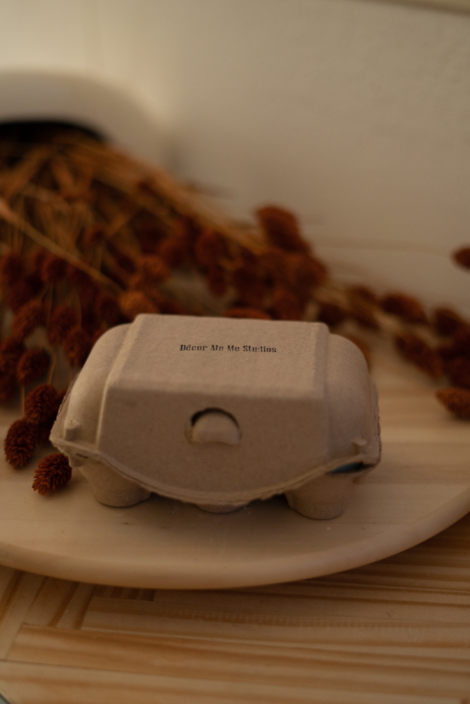 Easter Egg Carton Candles