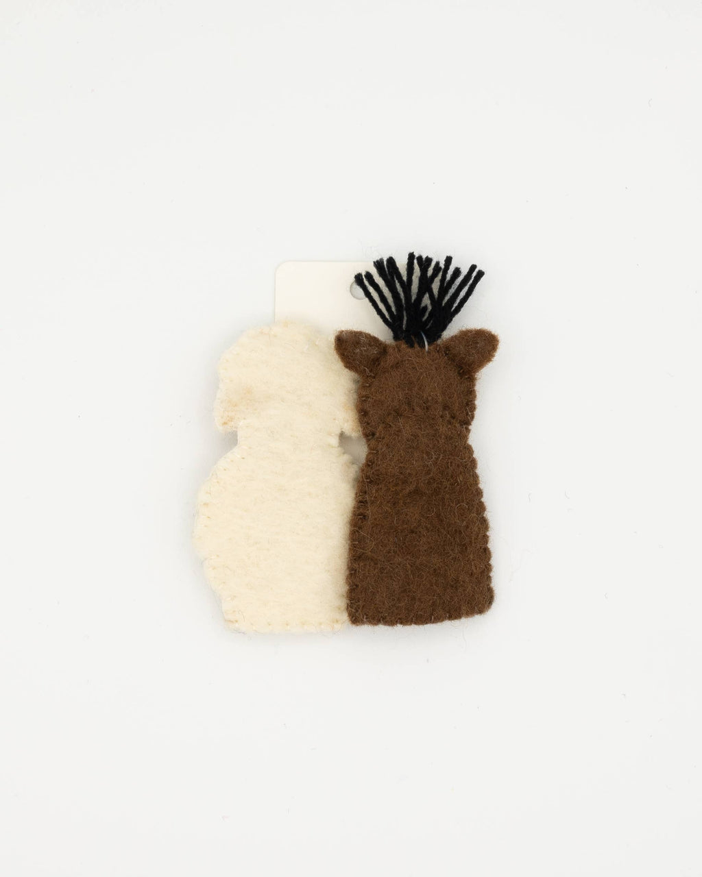 Finger Puppet - Sheep & Donkey (Farm animals) 