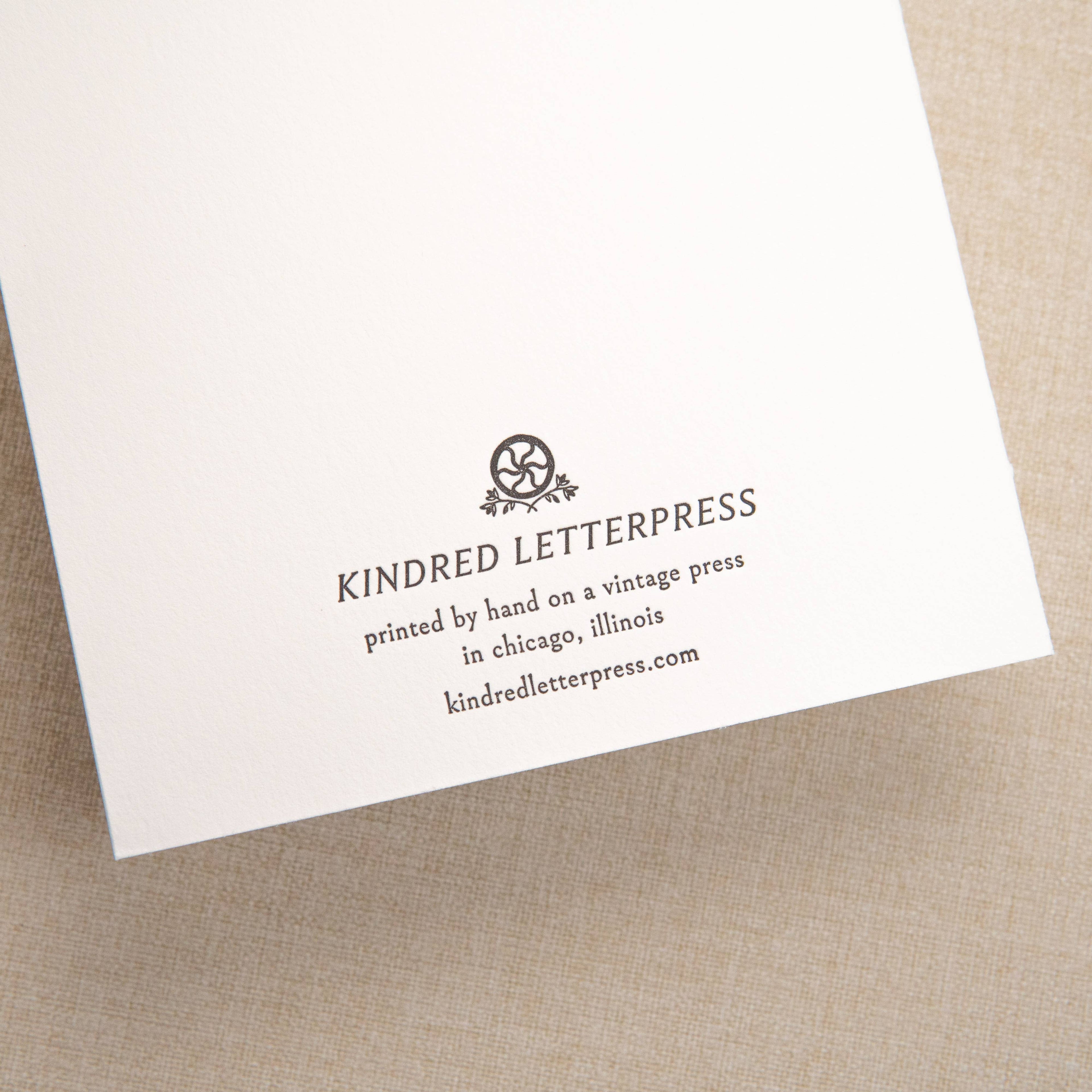 Rare Bird Birthday Card | Letterpress Birthday Card