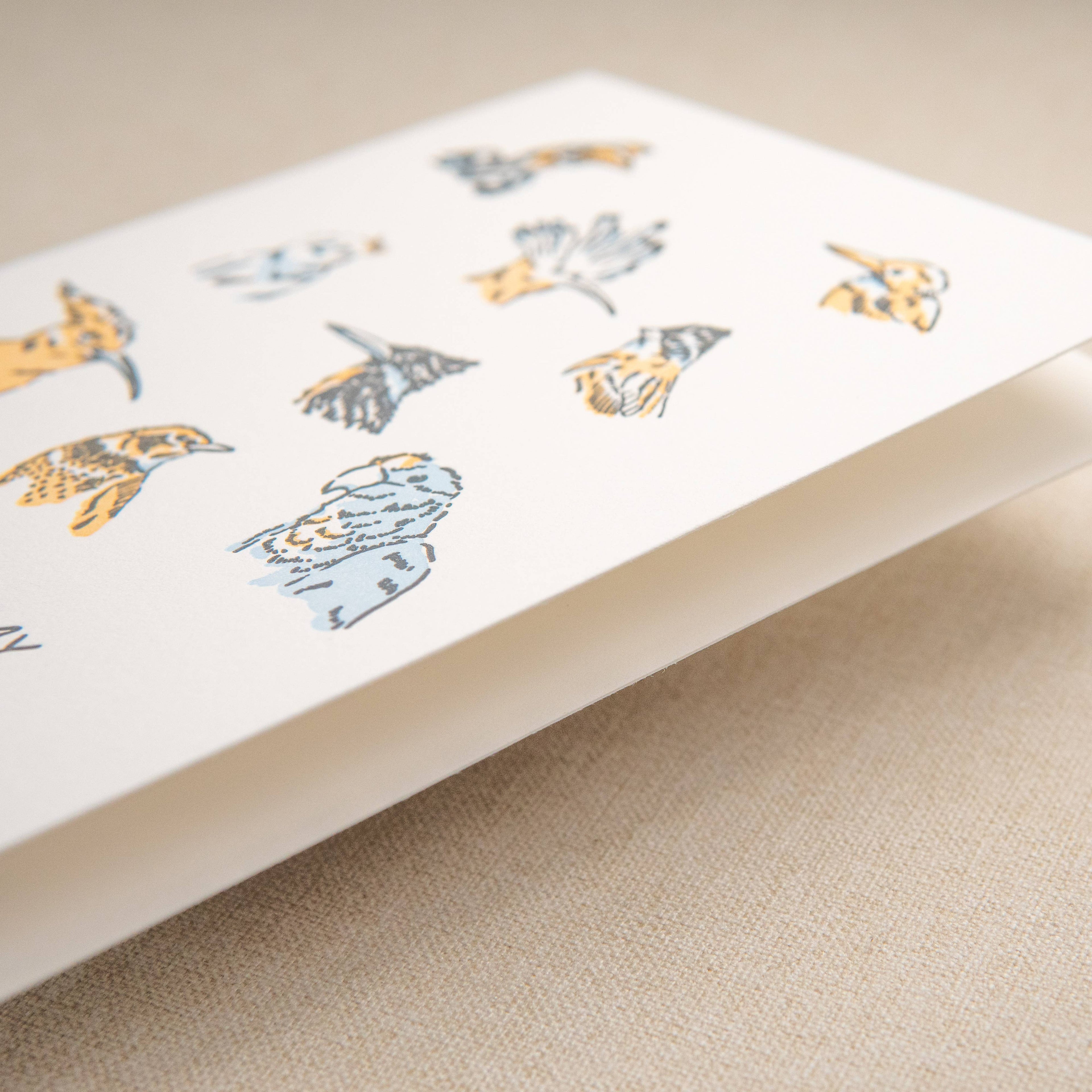 Rare Bird Birthday Card | Letterpress Birthday Card