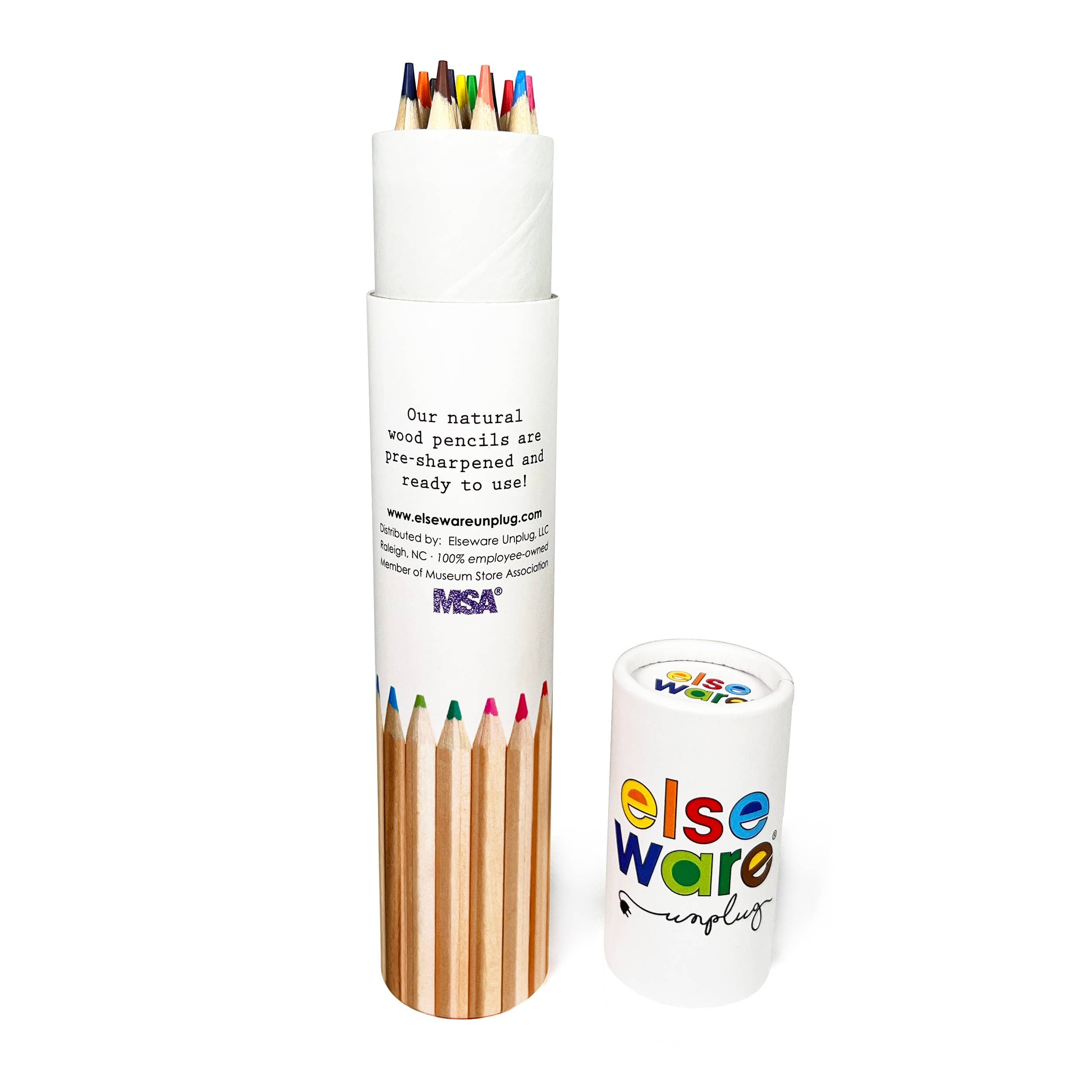 Travel Size Colored Pencils - 12 Colors