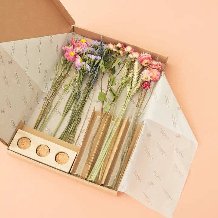 Dried Flowers in Letterbox