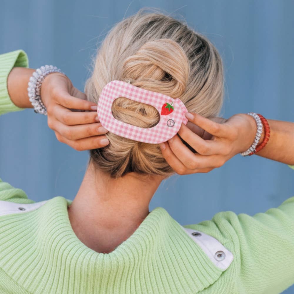 Flat Round Hair Clip Large Handpicked