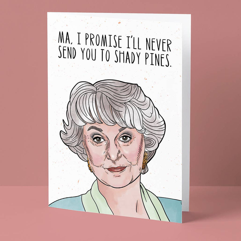 Shady Pines Mother's Day Card