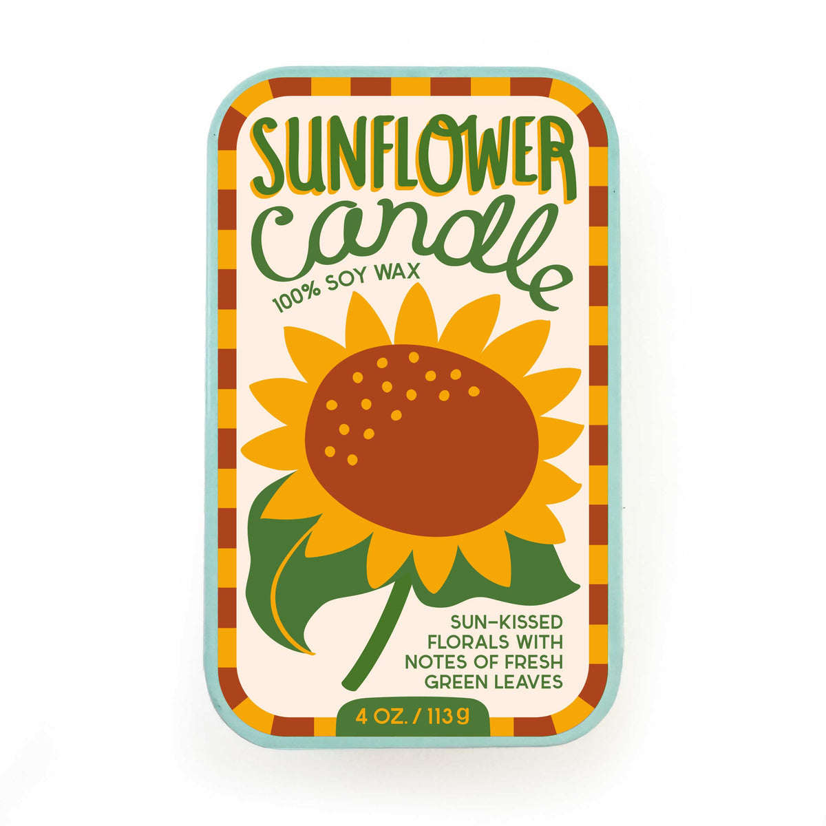 Sunflower Candle