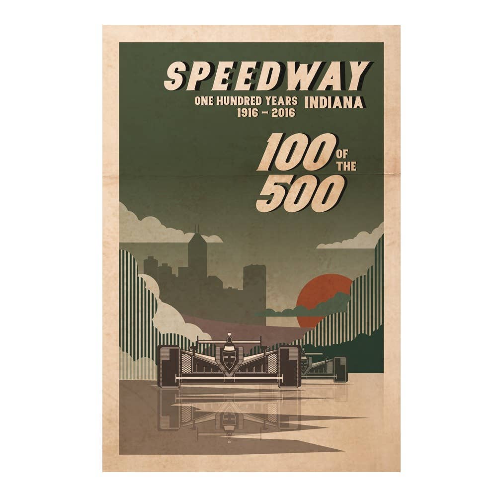 Speedway Postcard