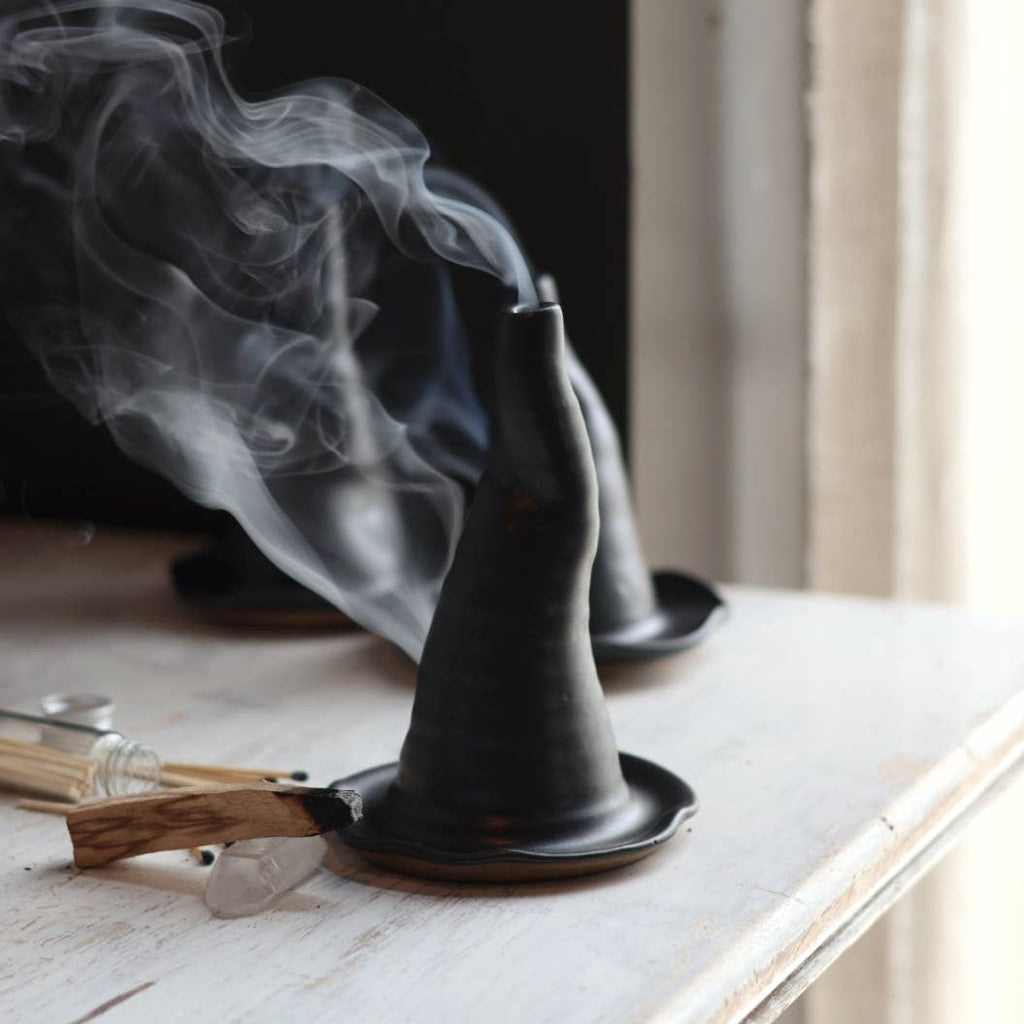 Witch Hat Incense Burner