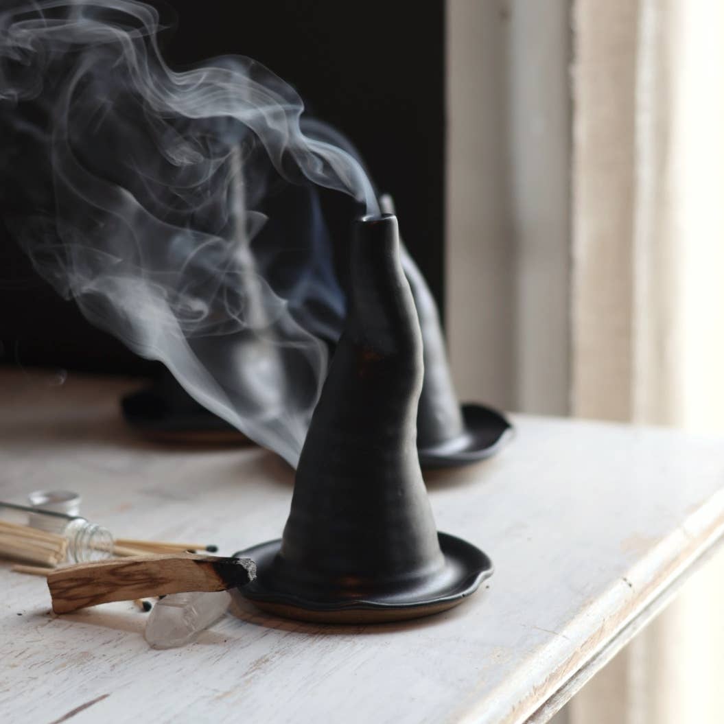 Witch Hat Incense Burner