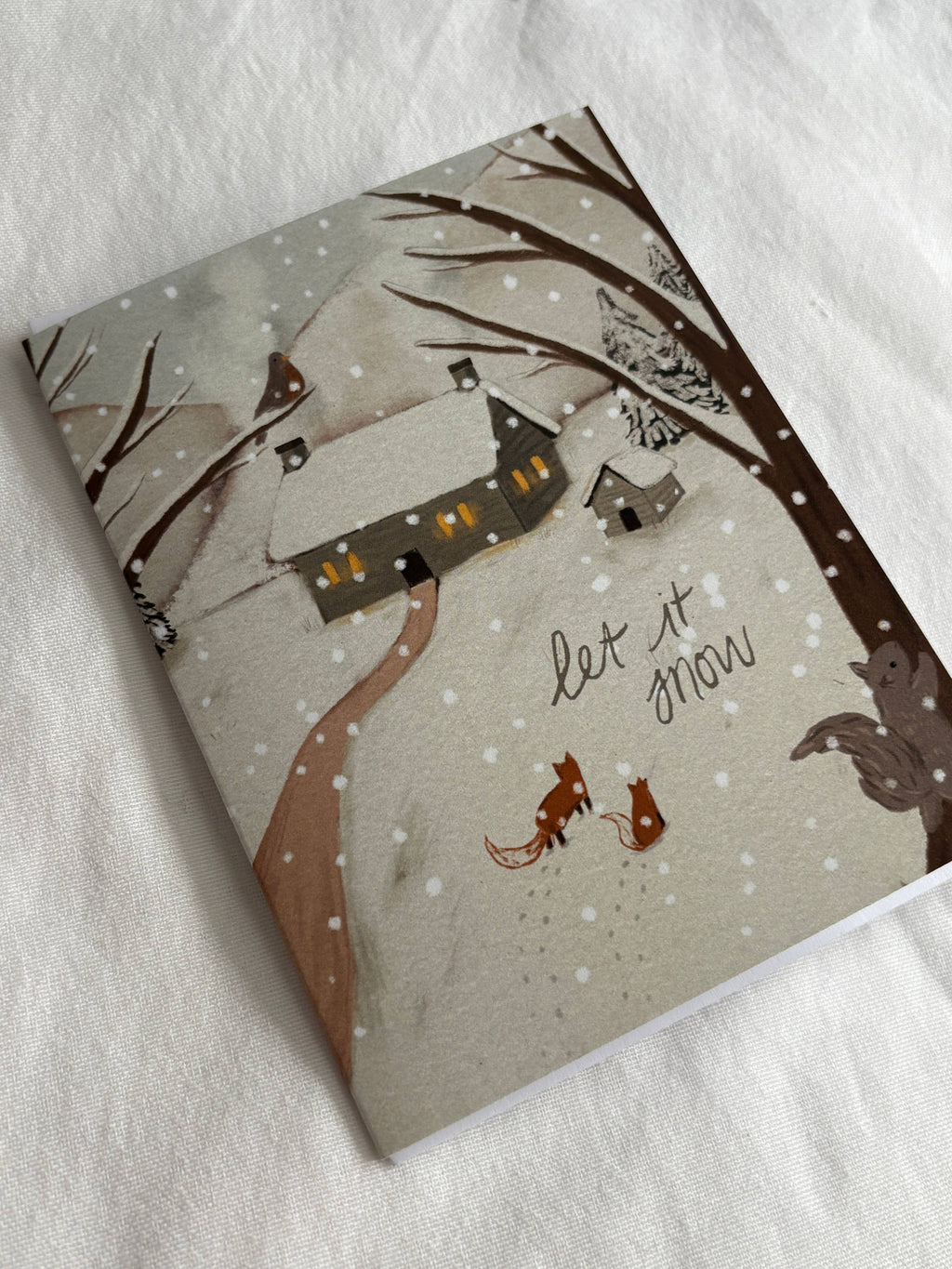 Let It Snow Greeting Card