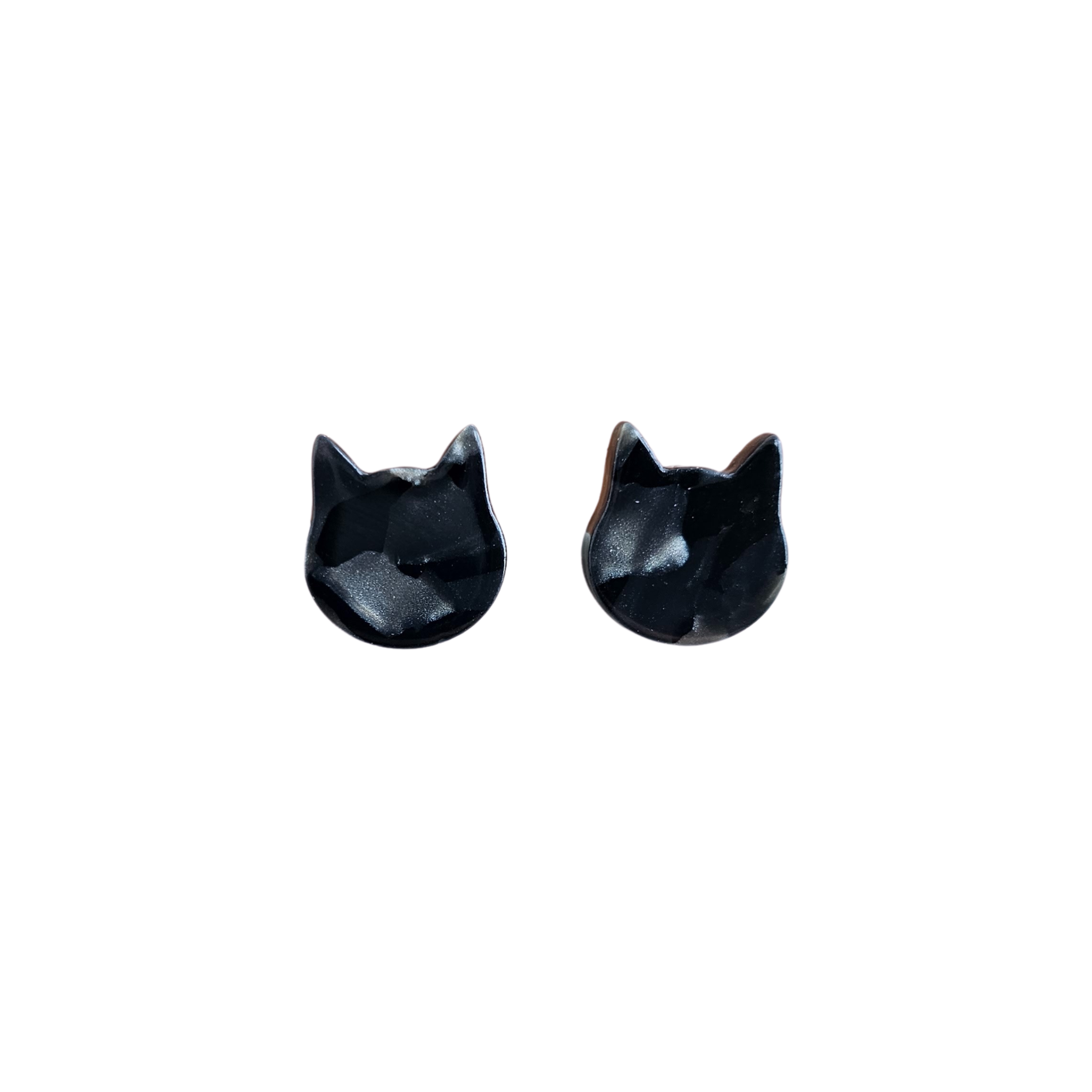 Black Cat Studs