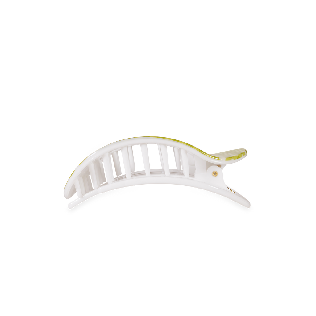 Small Locally Grown Flat Round Hair Clip