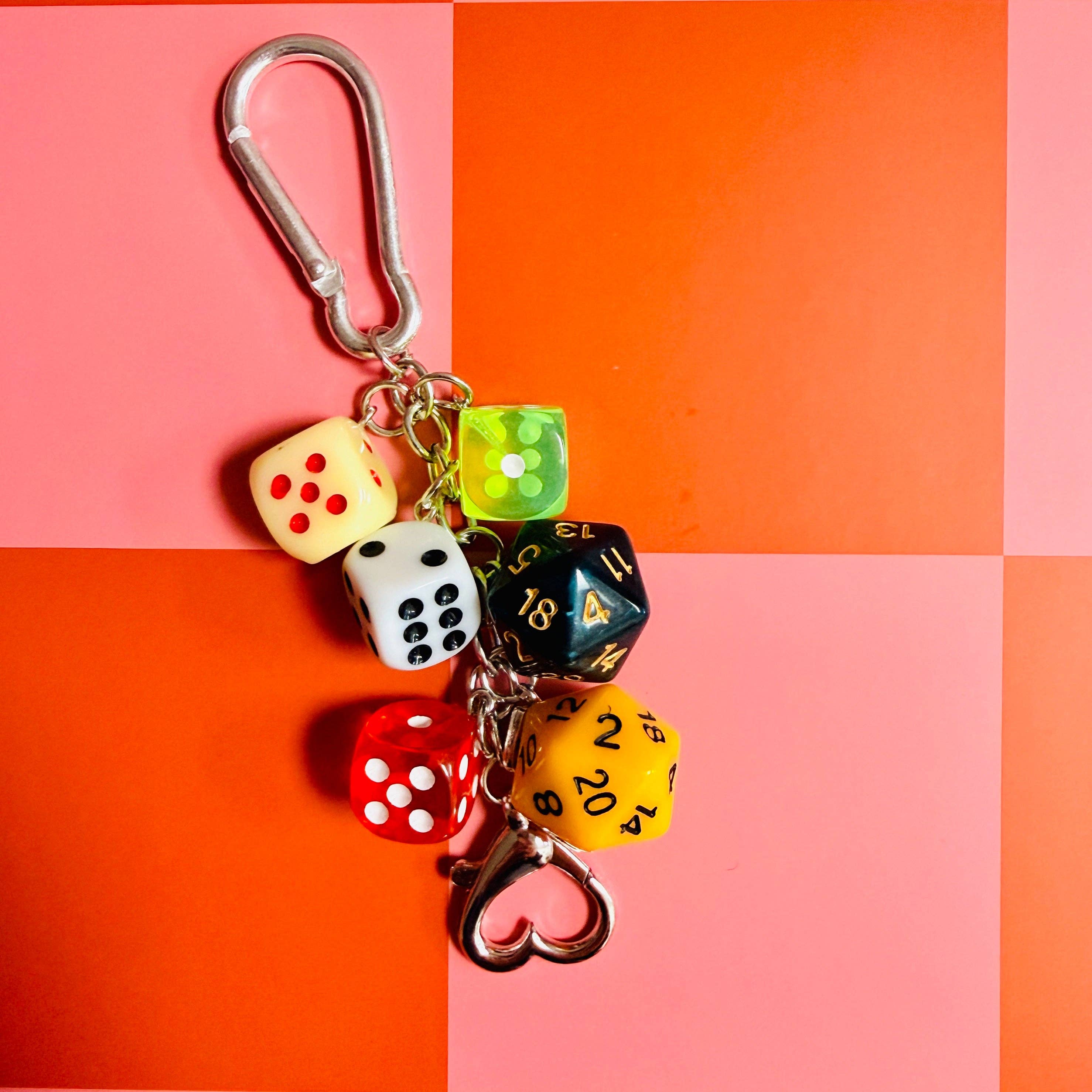 Keychain, Cluster of Dice