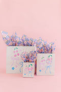 Disco Ball + Cherry Bows Gift Bag with Tag