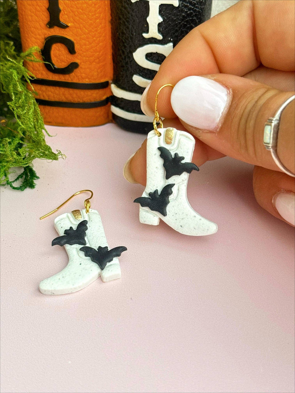 Cowboy Boot Dangle Earrings