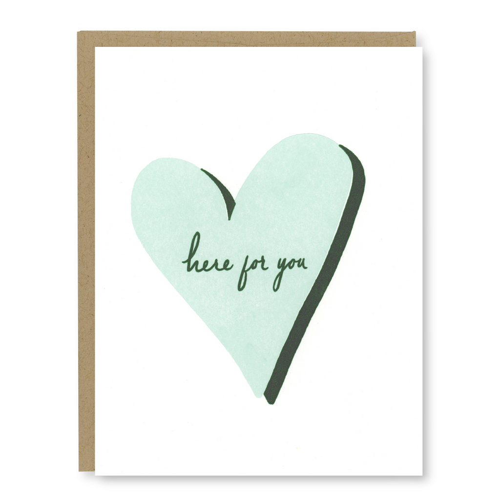 Here For You Sympathy Card
