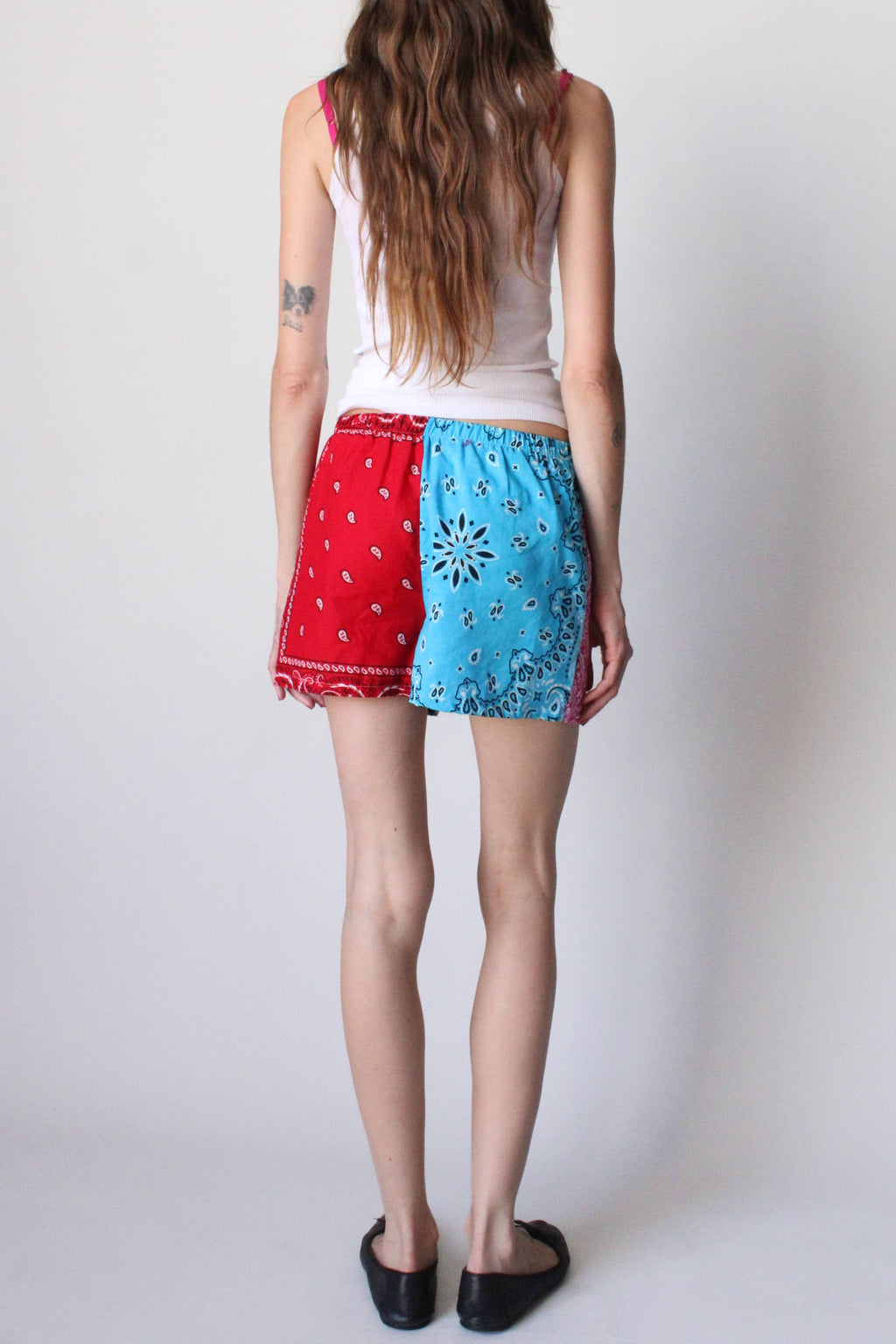 Bandana Pieced Shorts