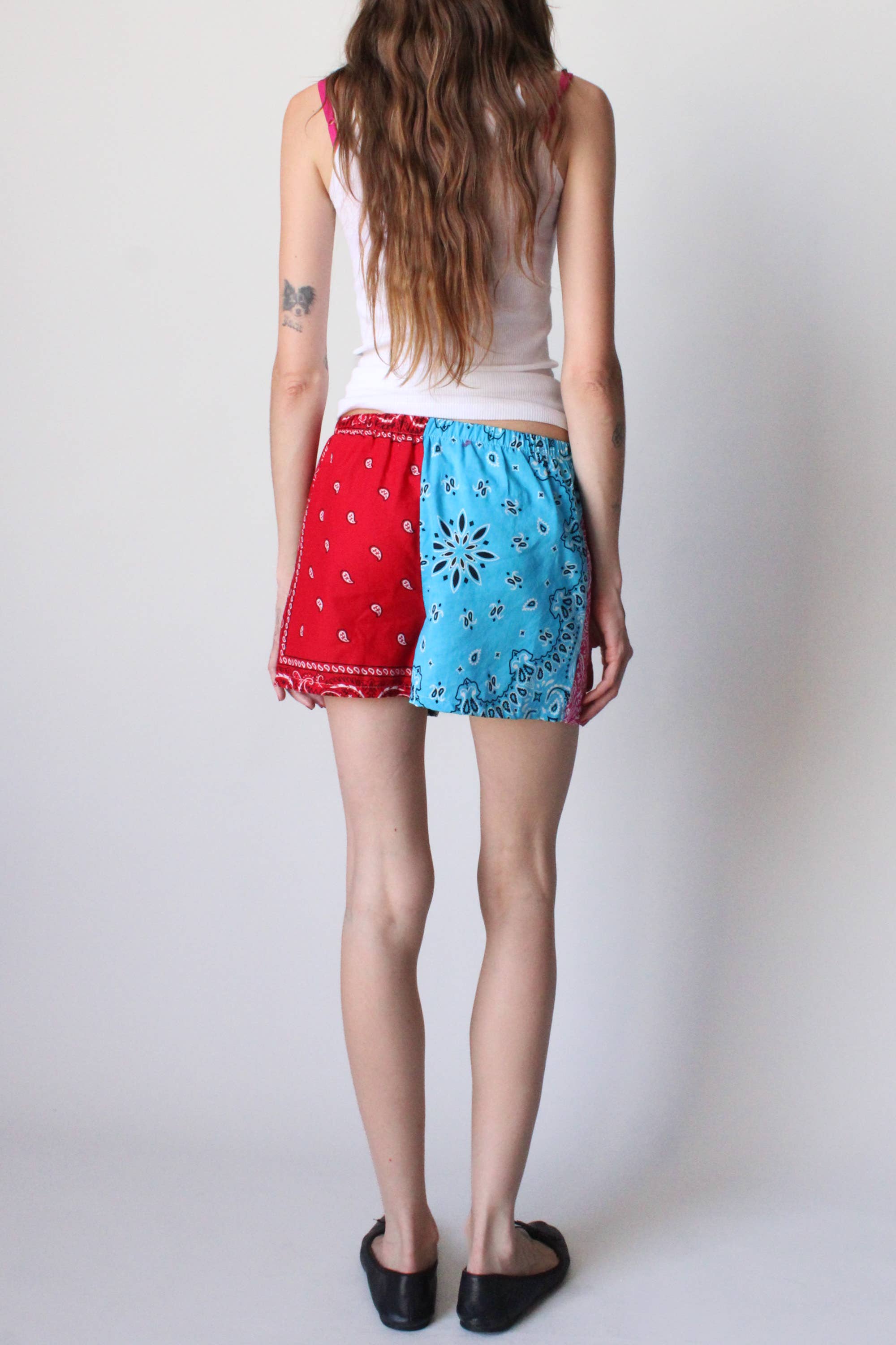 Bandana Pieced Shorts