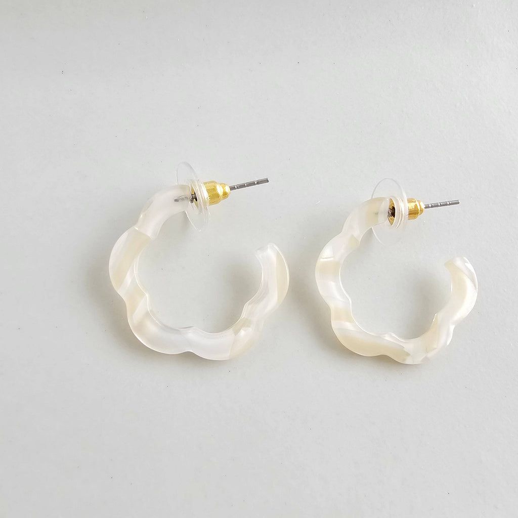 Ivory Posey Mini Hoops