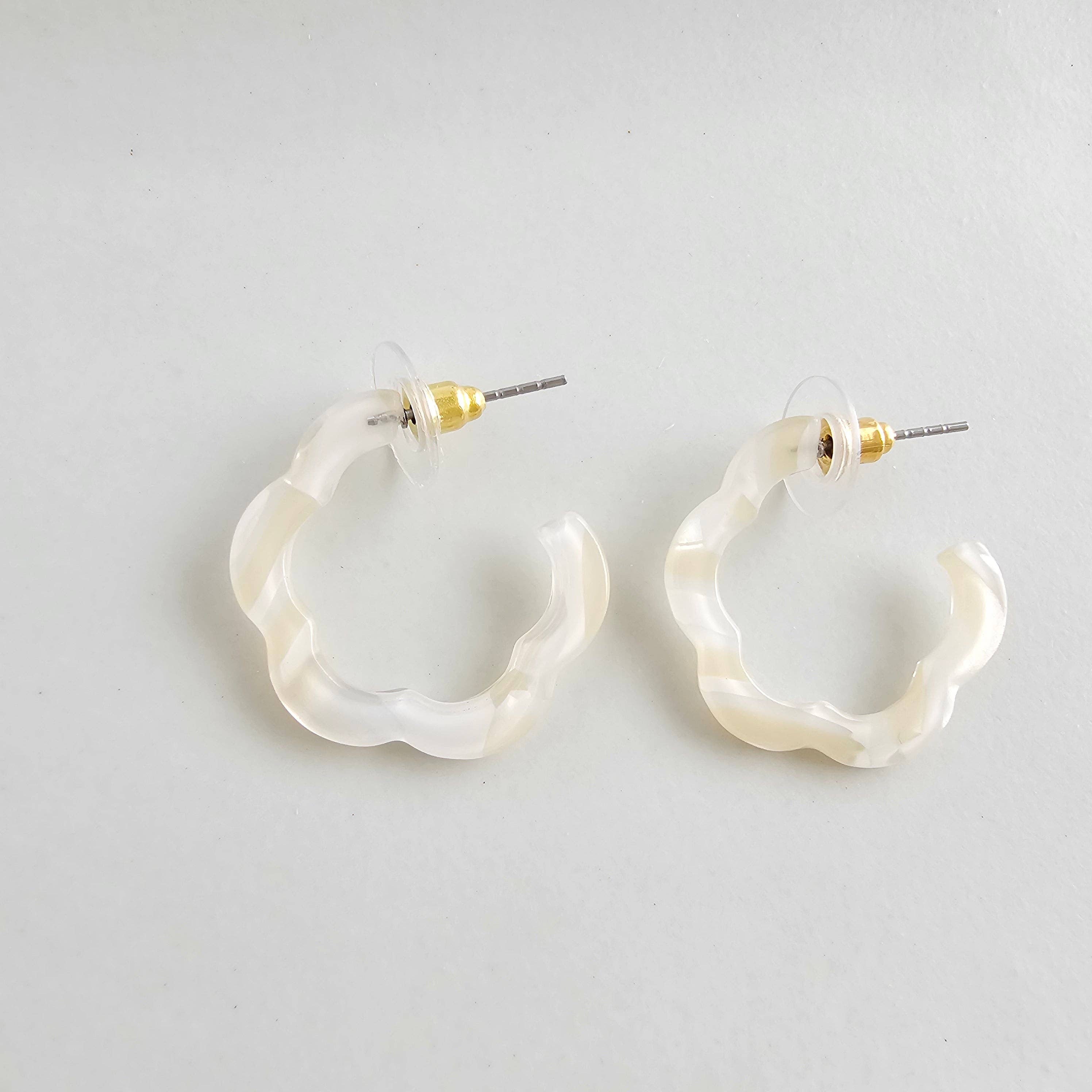 Ivory Posey Mini Hoops