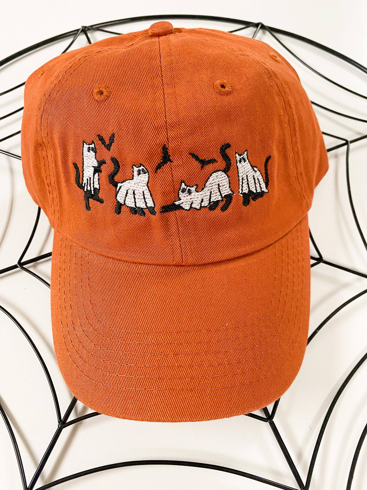 Cats on Halloween Night Hat