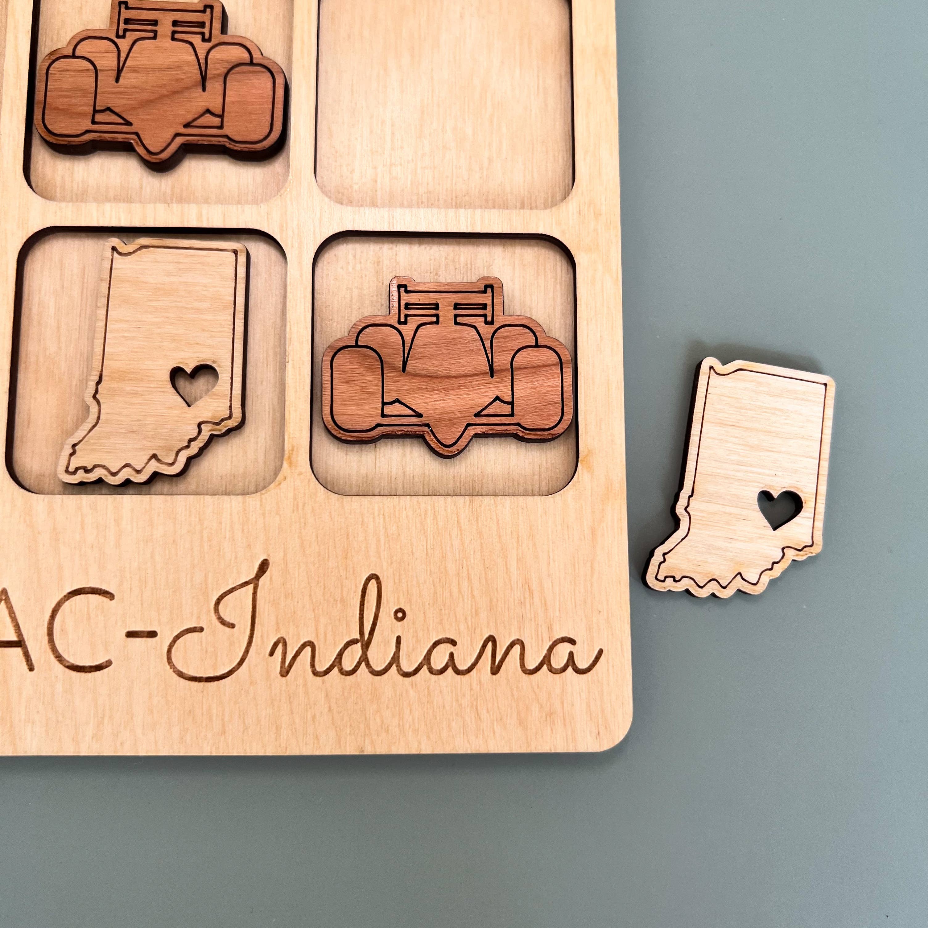 Tic-Tac-Toe Indiana Game