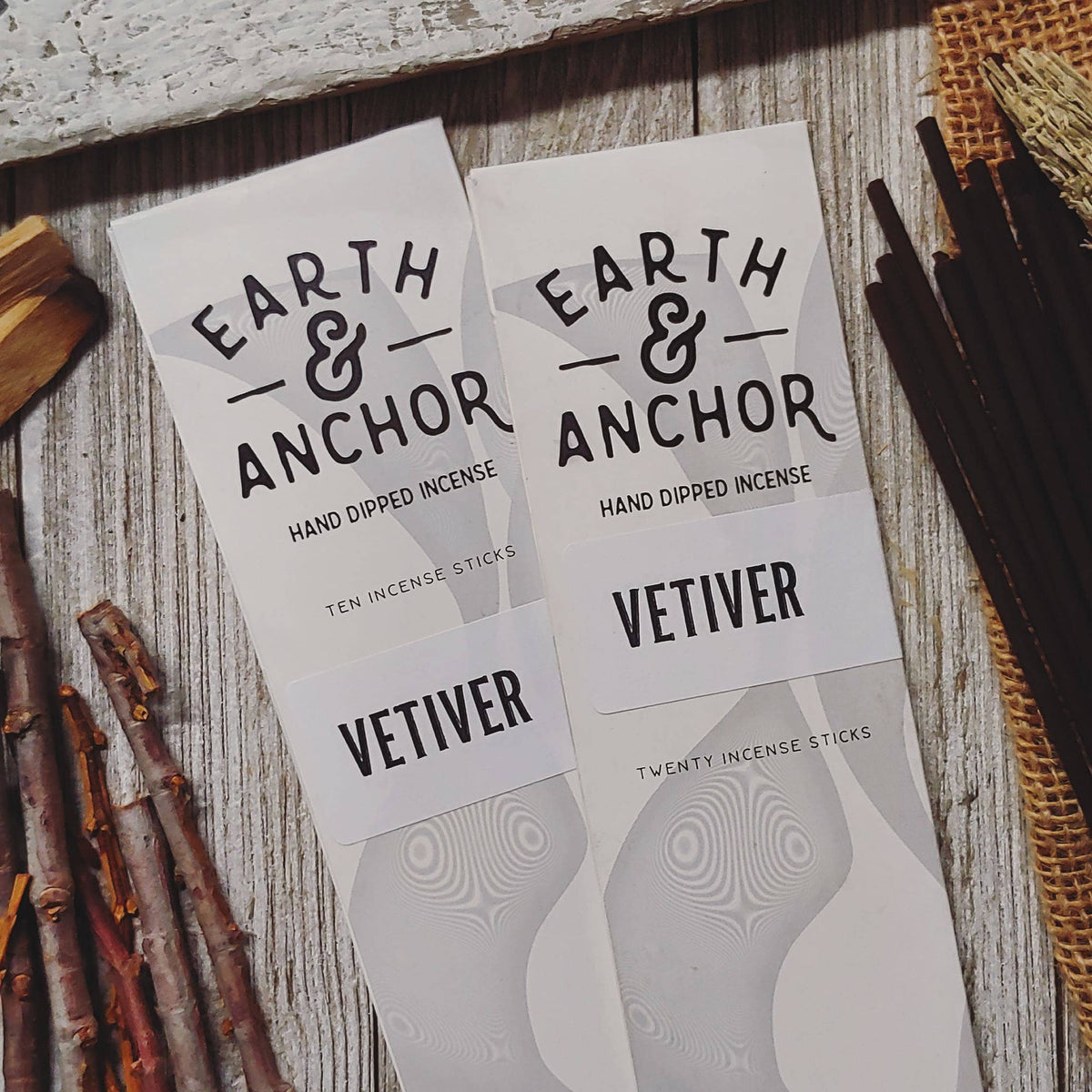 Vetiver Hand Dipped Incense