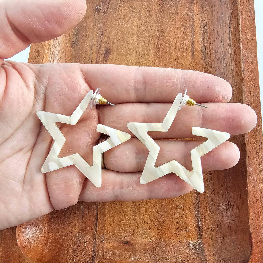 Ivory Star Hoops