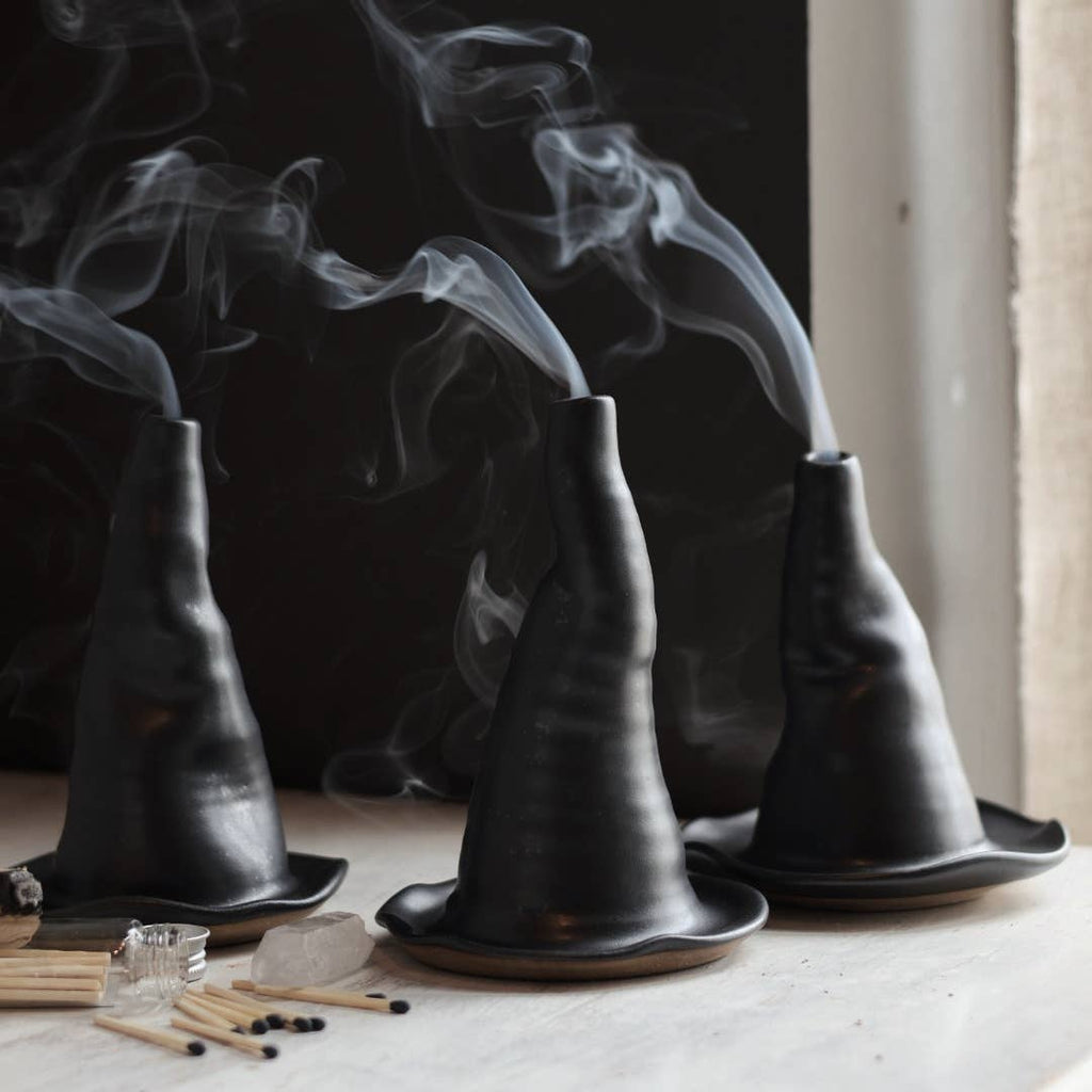 Witch Hat Incense Burner