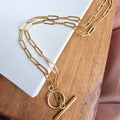 Luxe Gold Paper Clip Chain - 20"