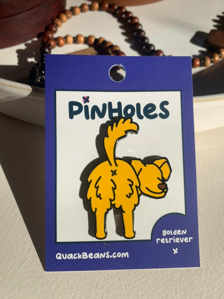 Golden Retriever Pinhole