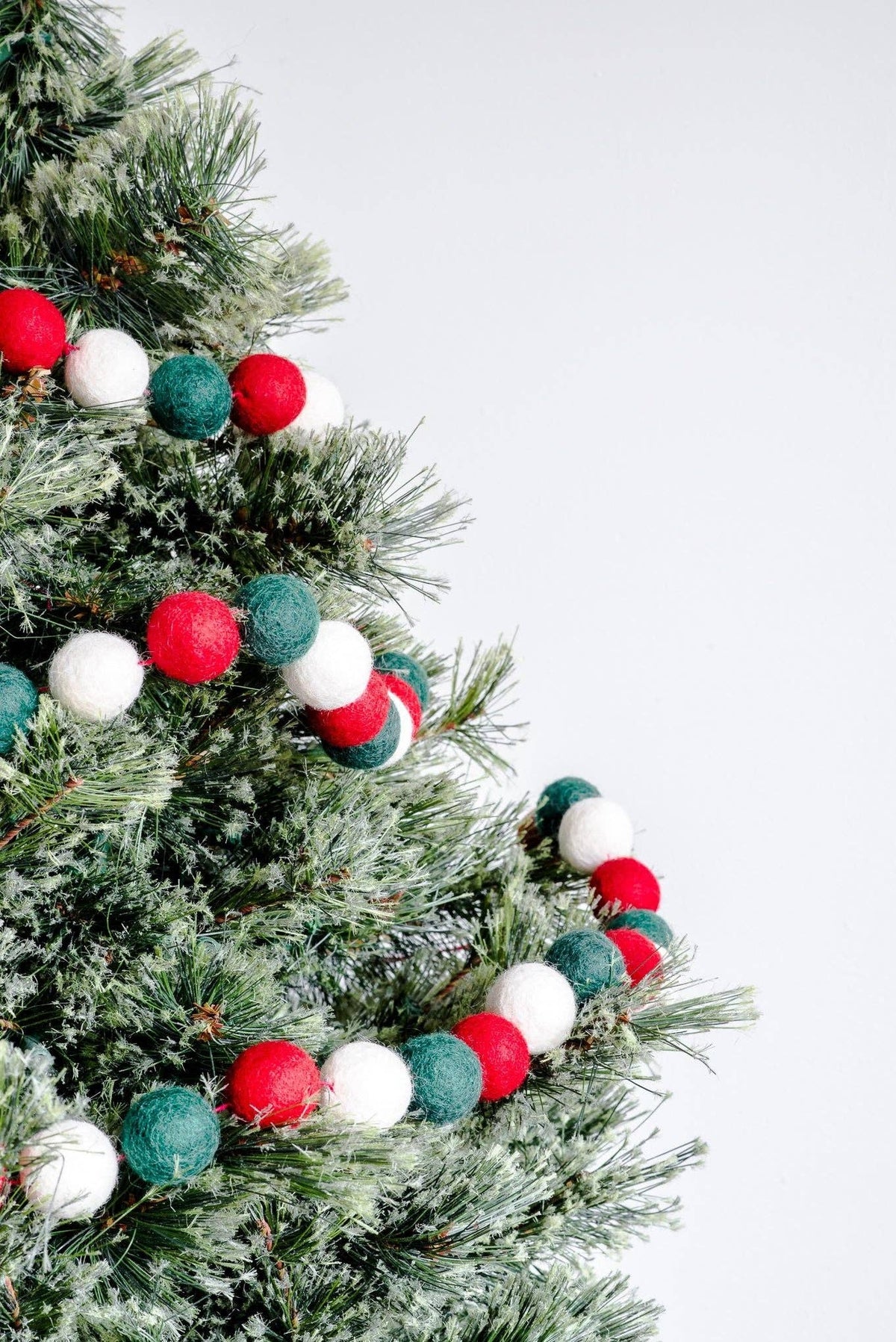 Christmas Ball Felt Garland