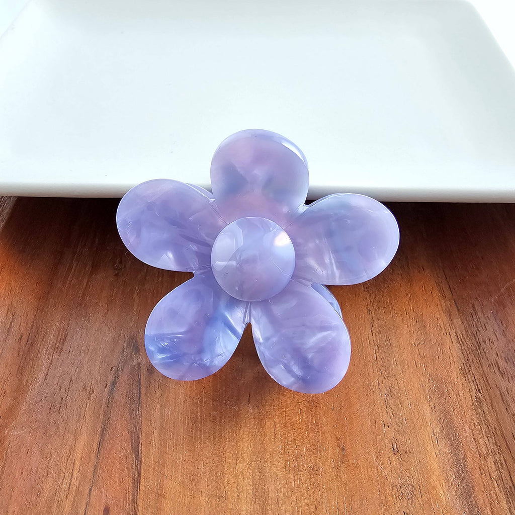 Flower Power Hair Claw - Lavender Haze // Clip