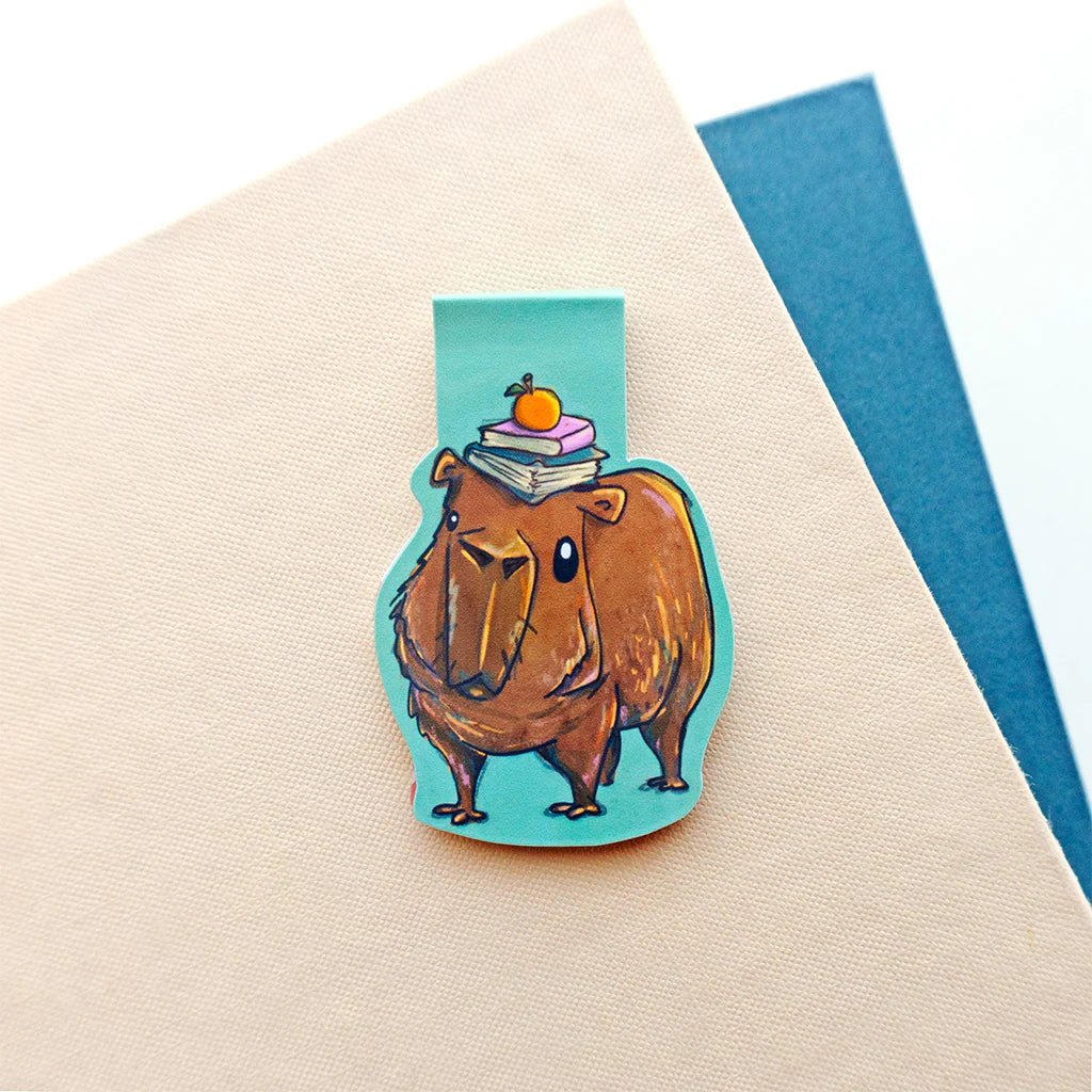Capybara Magnetic Bookmark