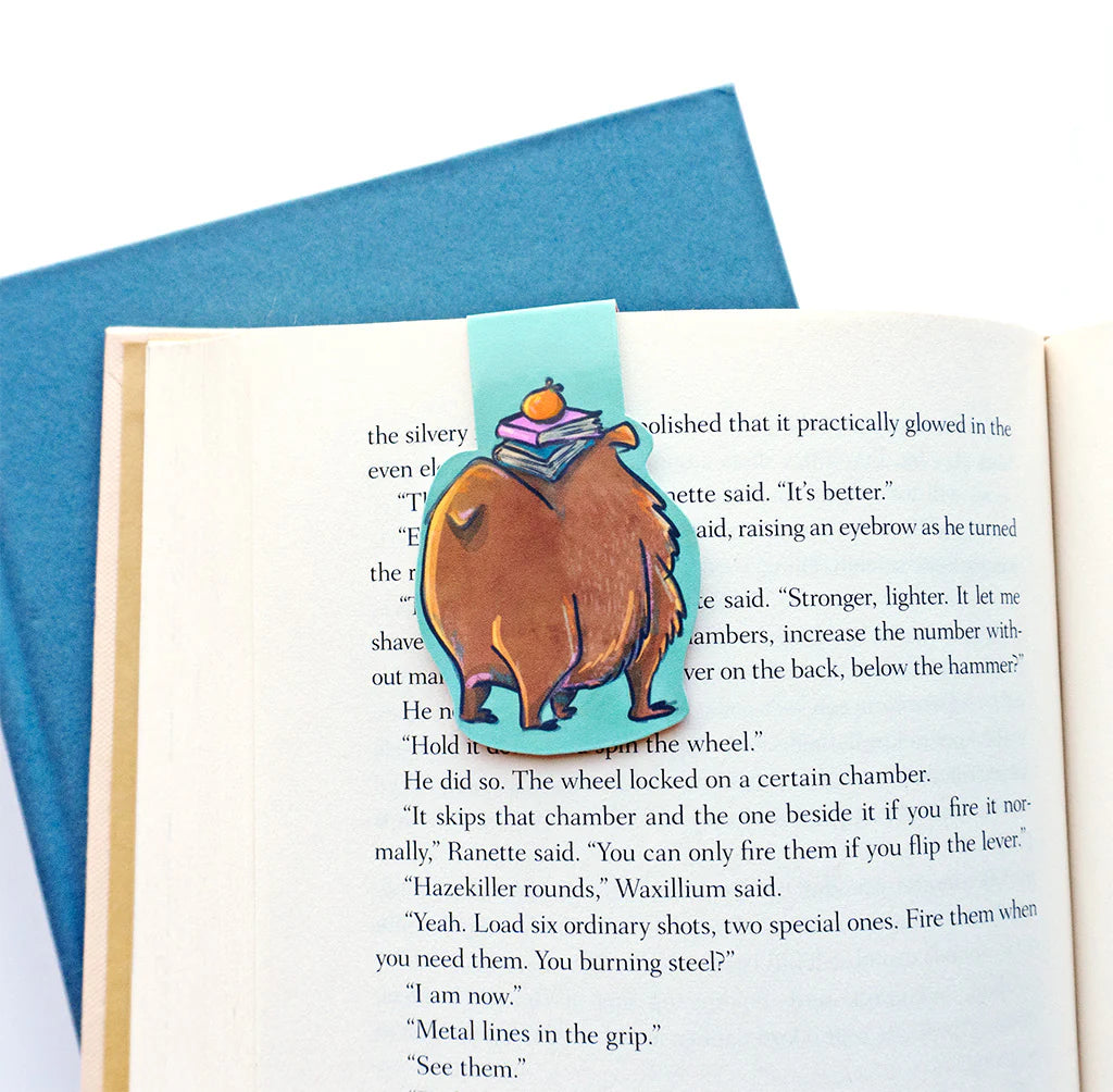 Capybara Magnetic Bookmark