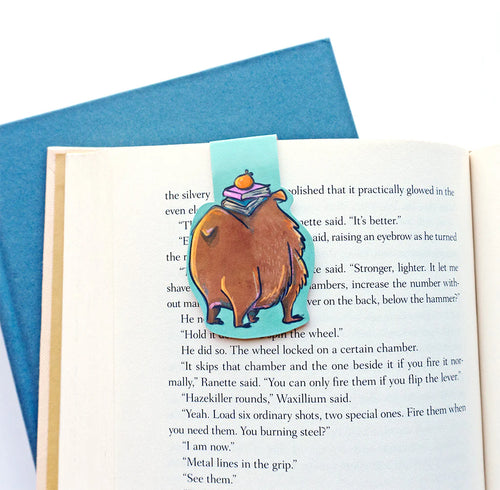 Capybara Magnetic Bookmark