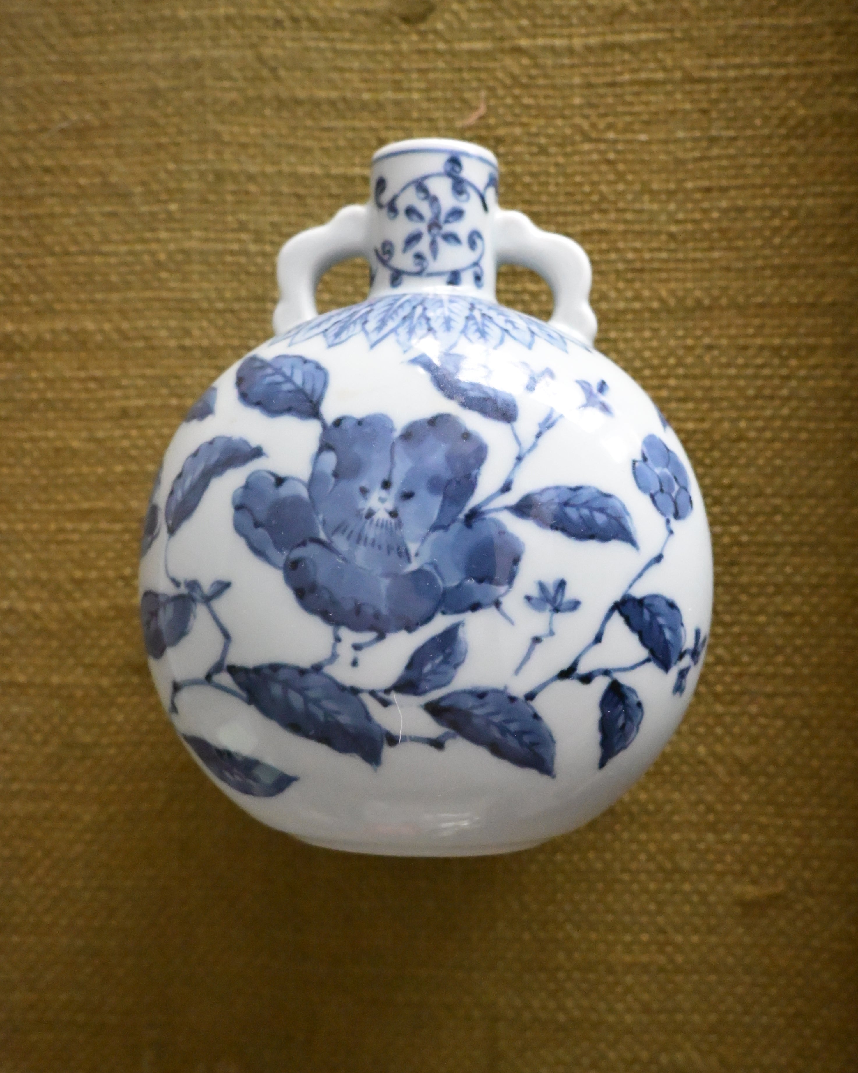 Fitz & Floyd Moon Flask Vase
