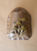 Ceramic Mushroom Wall Plaque