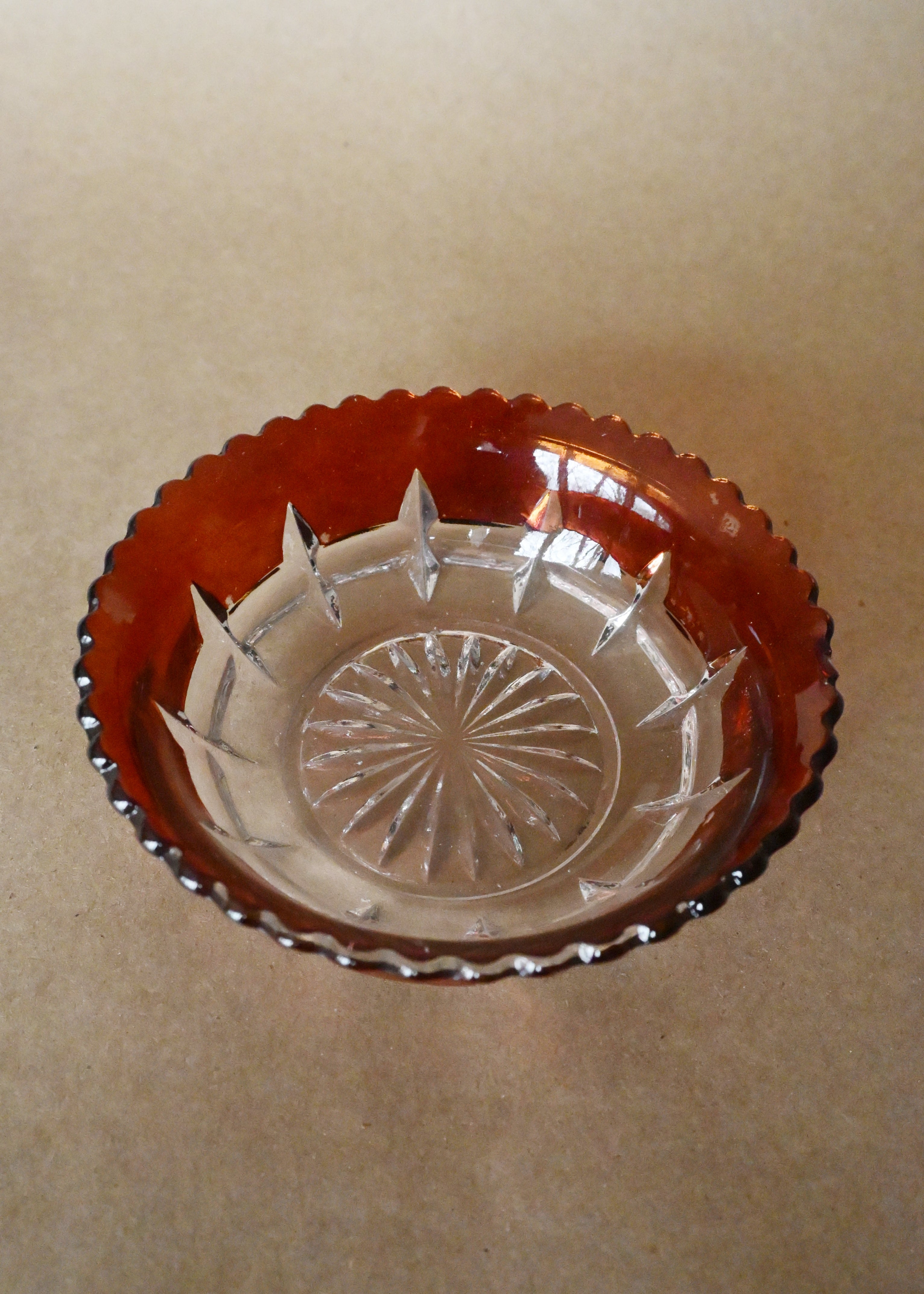 Ruby Glass Bowl