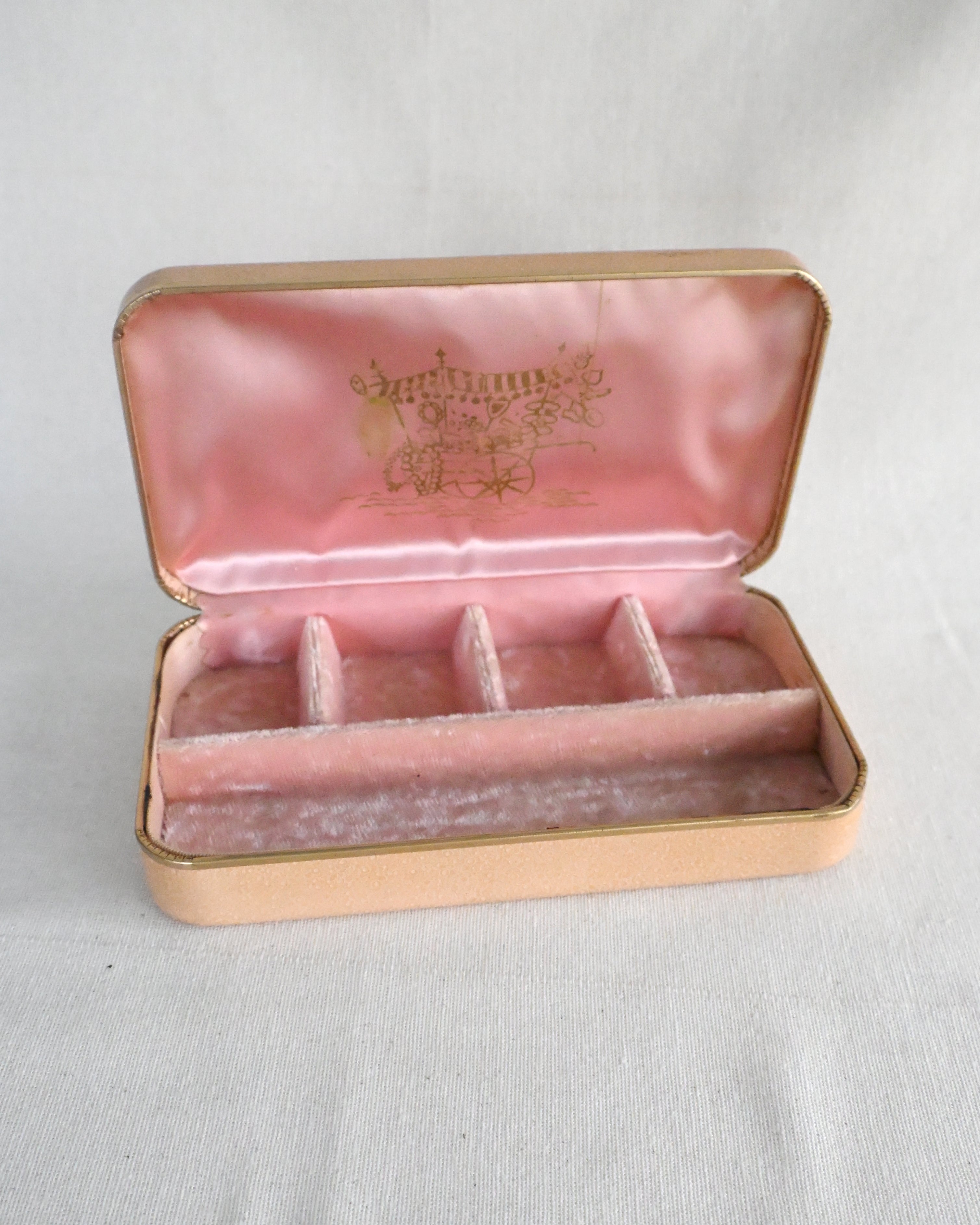 Pink Vintage Jewelry Box