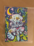 Knight knight sweet kitty mini print