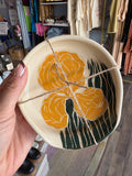 Yellow Iris Spoon Rest