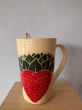 Large Strawberry Mug