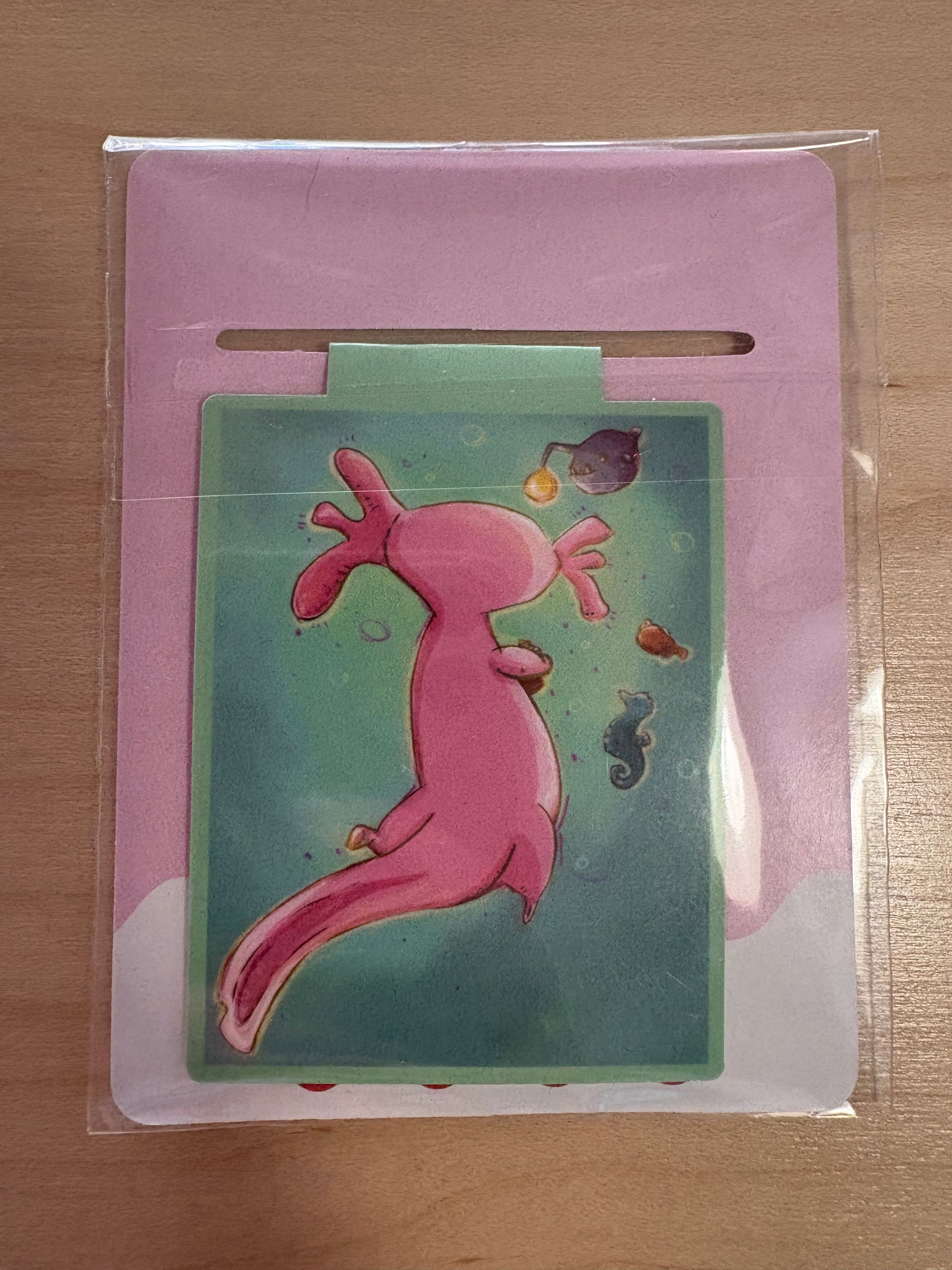 Axolotl Bookmark